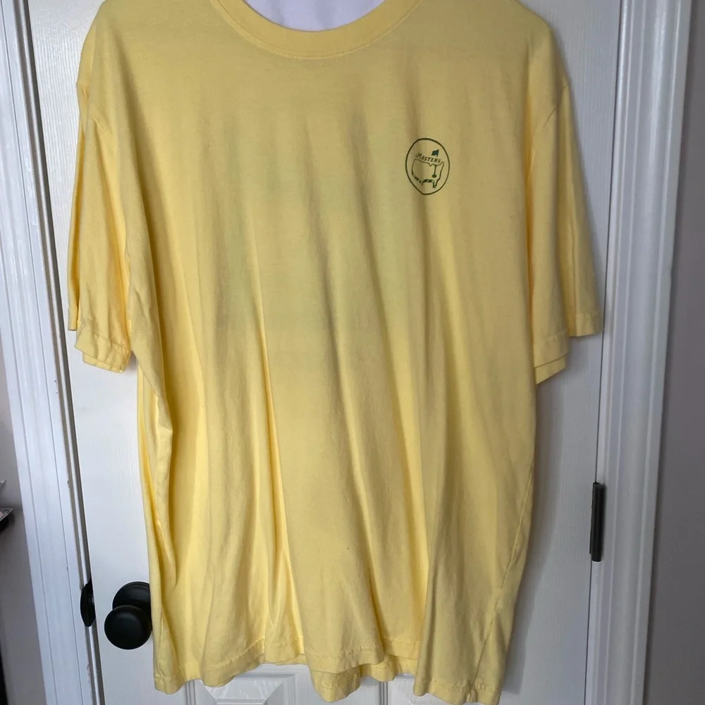 MASTERS Golf Yellow Egg Salad Sandwich T-Shirt XXL - Picture 4 of 7